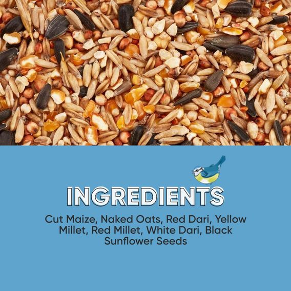 Happy Beaks - Wild Bird No Wheat Seed Mix